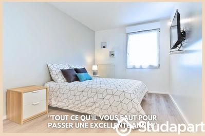Chambre - 10 m² - 1 pièce