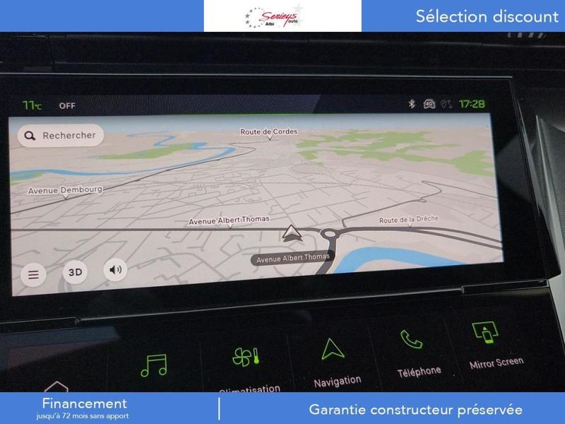 Peugeot 308 Gt BlueHDI 130 Eat8 Toit Pano+Pk Vision 360+Drive Assit Plus+Ja18 Portland+Hifi Focal