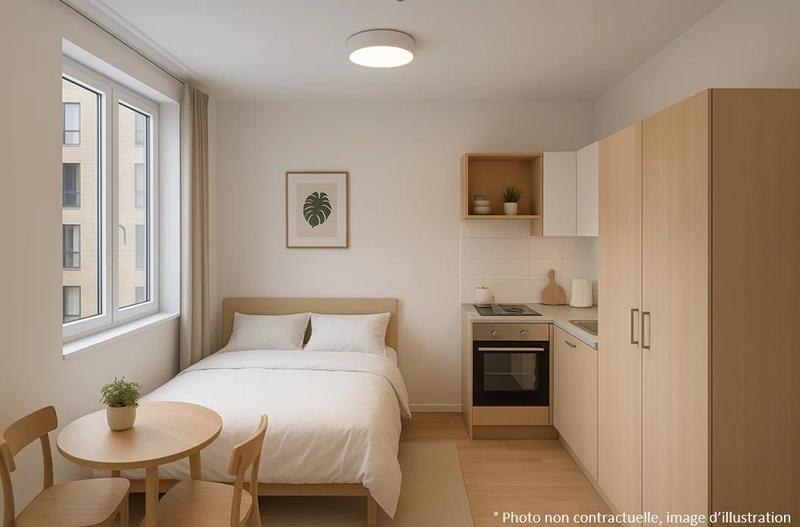 Appartement - 18 m² - 1 pièce