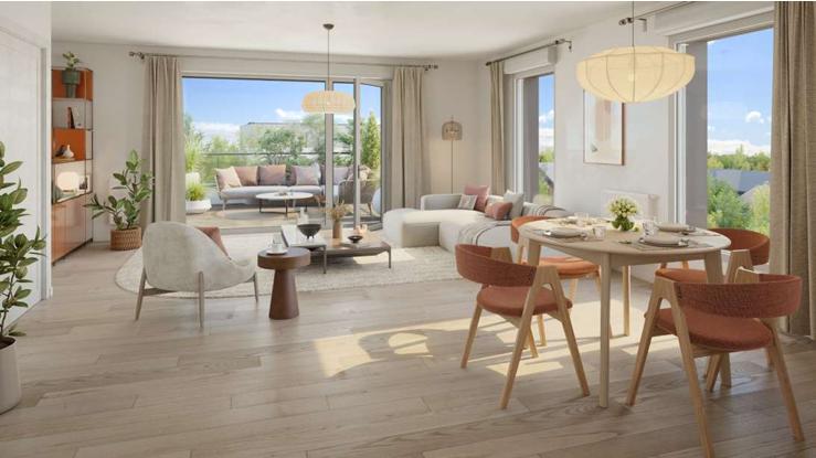 Appartement - 46 m² - 2 pièces