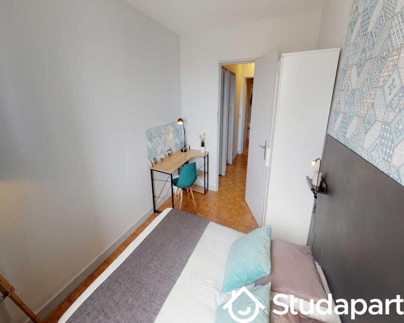 Chambre - 9 m² - 1 pièce