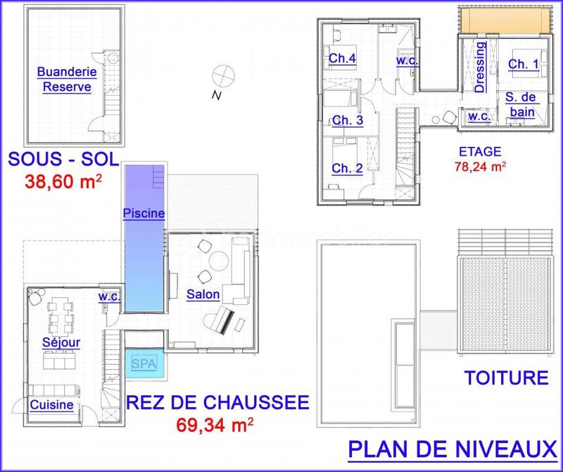 Terrain - 953 m²