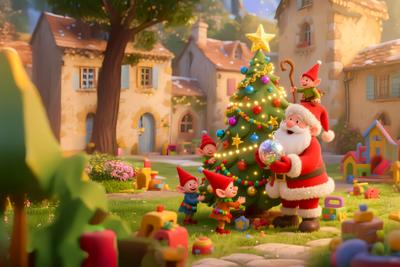 La chasse au trésor de Noël