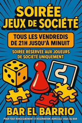 Soirée Jeux de Sociéte
