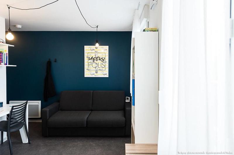 Studio - 17 m² - 1 pièce