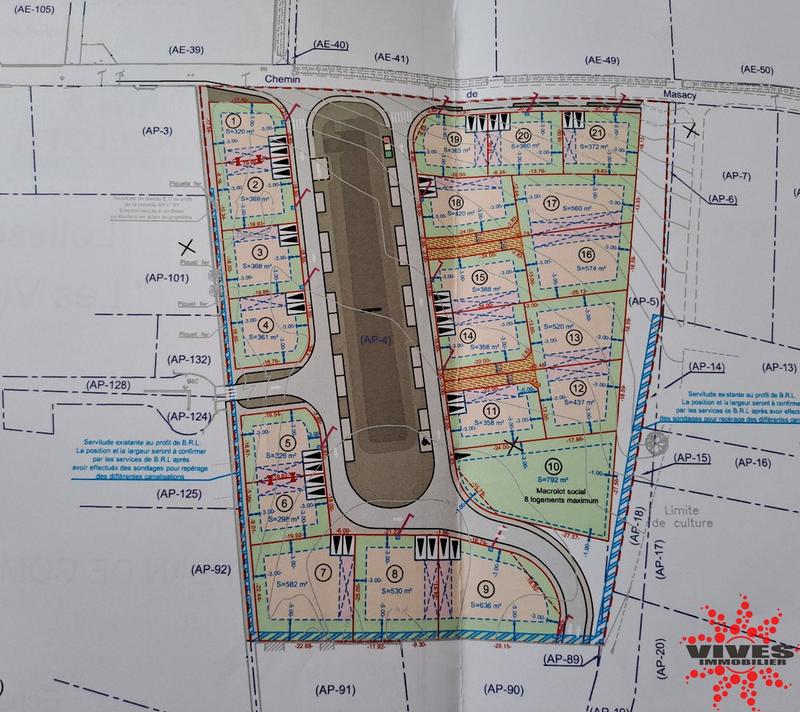 Terrain - 368 m²