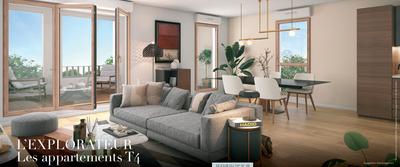 Appartement - 90 m² - 4 pièces