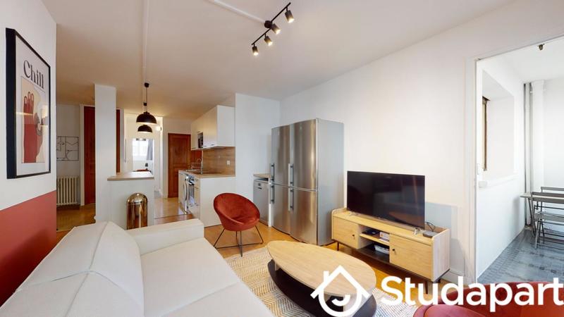 Chambre - 11 m² - 1 pièce