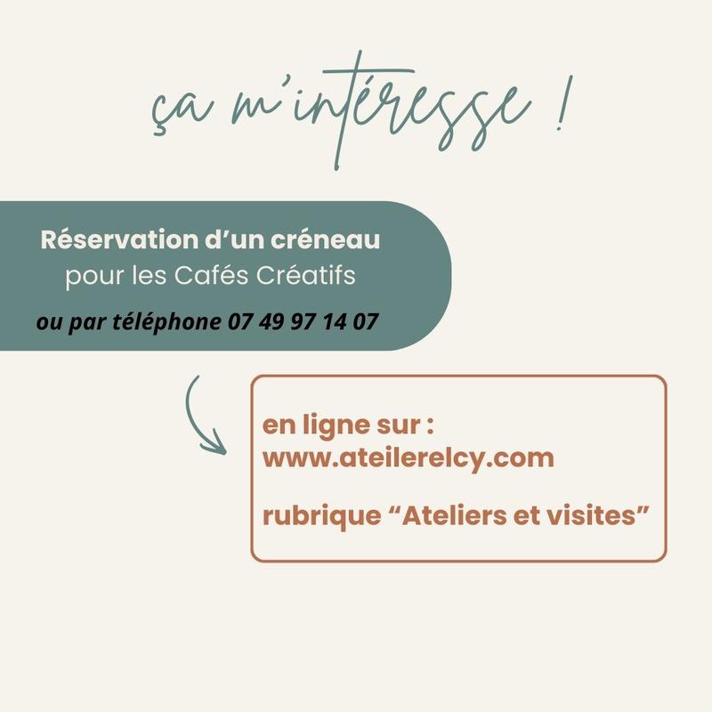 Les cafés créatifs - Atelier d'Elcy