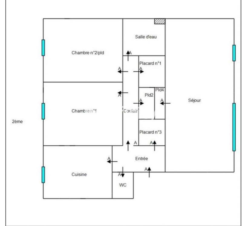 Appartement - 68 m² - 4 pièces