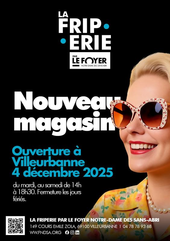 Ouverture de la Friperie