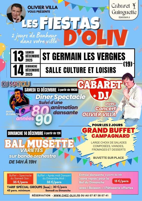 Les Fiestas d'Oliv présenter par Olivier Villa