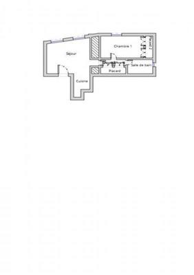 Appartement - 46 m² - 2 pièces