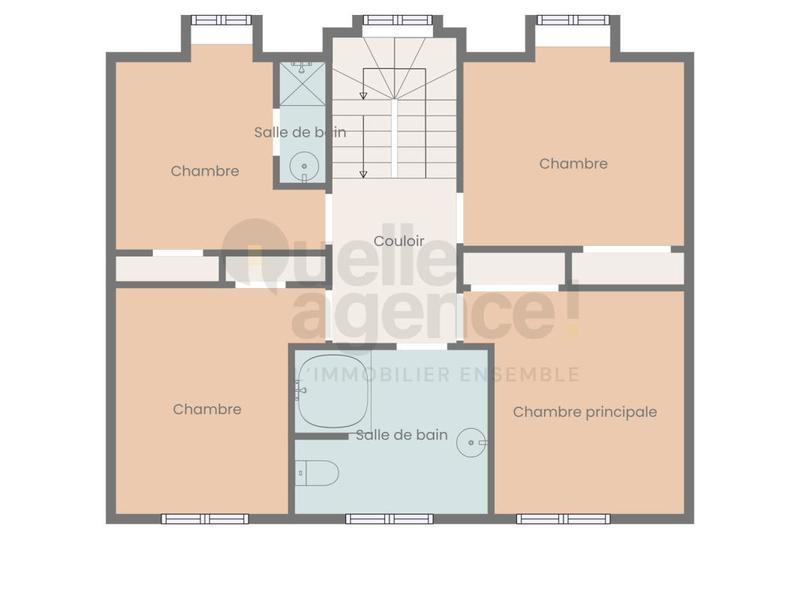 Maison - 160 m² - 8 pièces