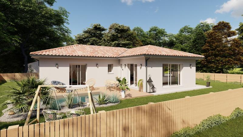 Maison - 104 m² - 5 pièces