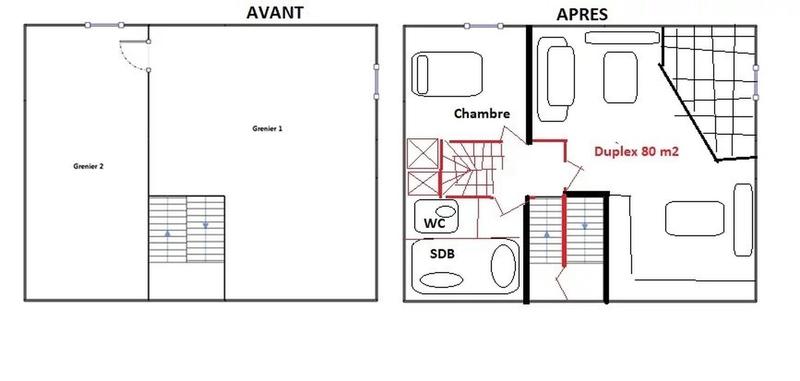 Maison de village - 185 m² - 6 pièces