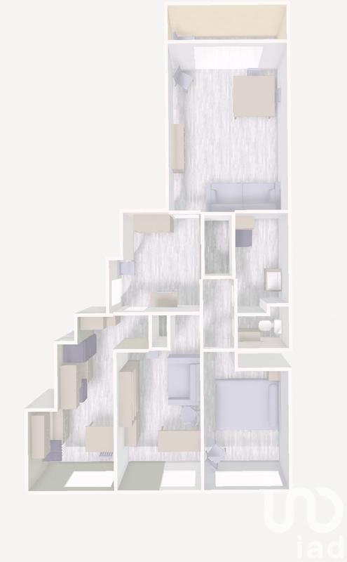 Appartement - 67 m² - 3 pièces