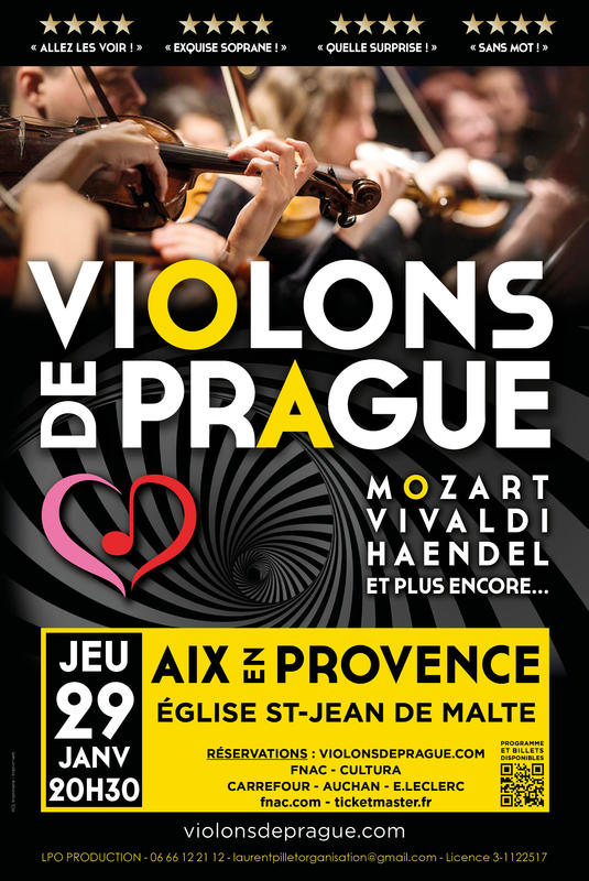 Concert : Violons de Prague