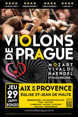 Concert : Violons de Prague