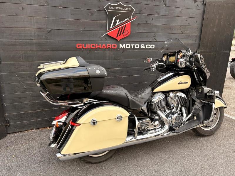 Indian Roadmaster Black &amp; Ivory