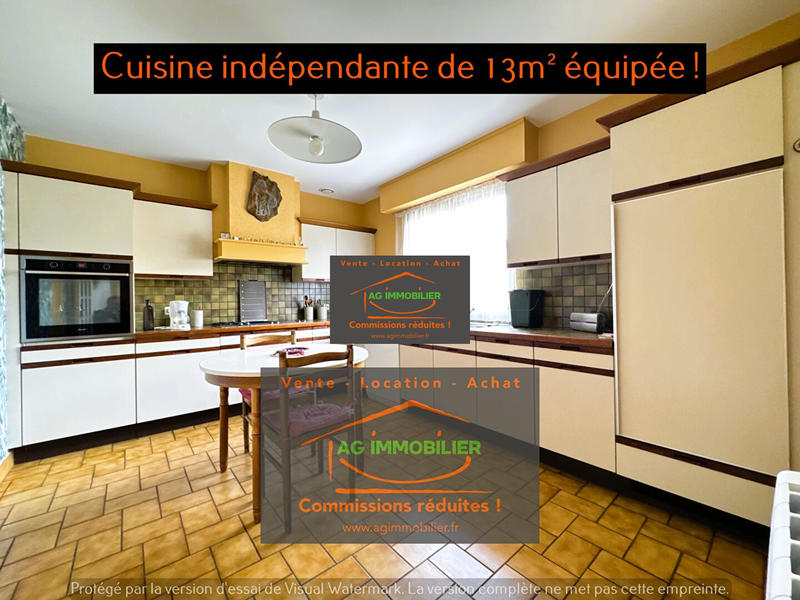 Maison - 120 m² - 6 pièces