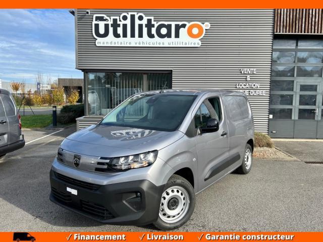 Peugeot Partner Fourgon 19 991,00 Ht - m 650 Kg Bluehdi 130 Eat8 3 Places Moduwork Camera Main Libre Berlingo Gris