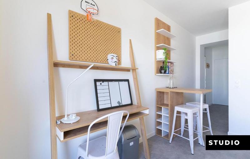 Studio - 17 m² - 1 pièce