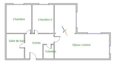 Appartement - 75 m² - 5 pièces