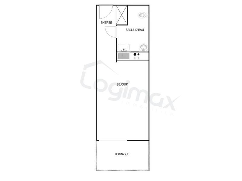 Appartement - 24 m² - 1 pièce