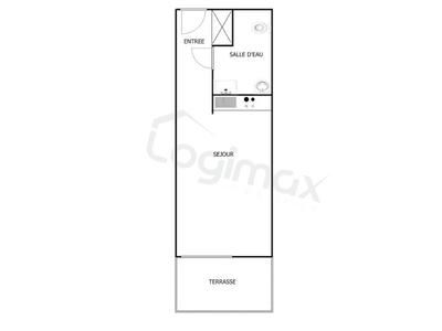Appartement - 24 m² - 1 pièce