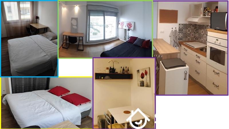 Chambre - 11 m² - 1 pièce