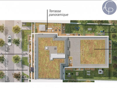 Appartement - 72 m² - 3 pièces