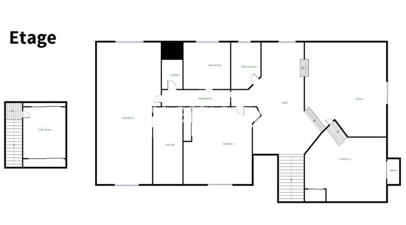 Maison - 232 m² - 11 pièces