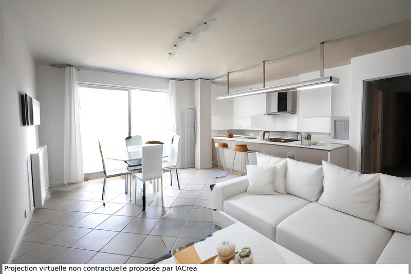 Appartement - 50 m² - 2 pièces