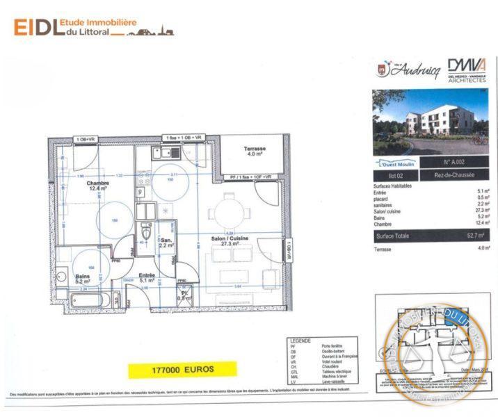 Appartement - 77 m² - 5 pièces