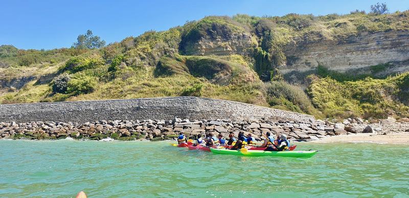 Concept Sport Emotion - Randonnée en kayak au pied des Roches noires