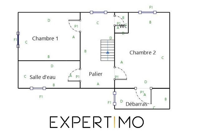 Maison de village - 94 m² - 5 pièces