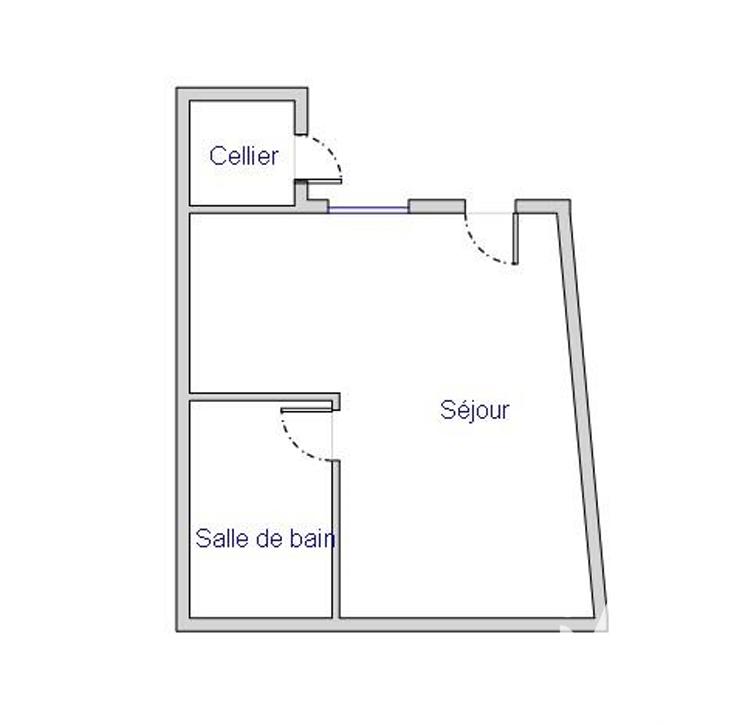 Studio - 28 m² - 1 pièce