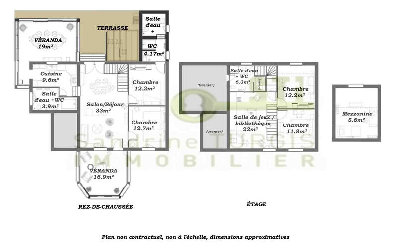 Maison - 166 m² - 7 pièces