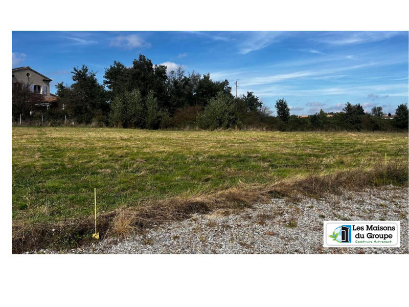 Terrain constructible - 805 m²