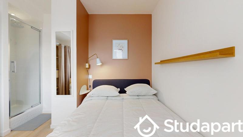 Chambre - 9 m² - 1 pièce