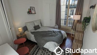 Chambre - 13 m² - 1 pièce