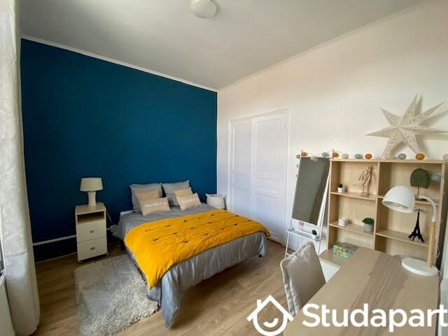 Chambre - 12 m² - 1 pièce