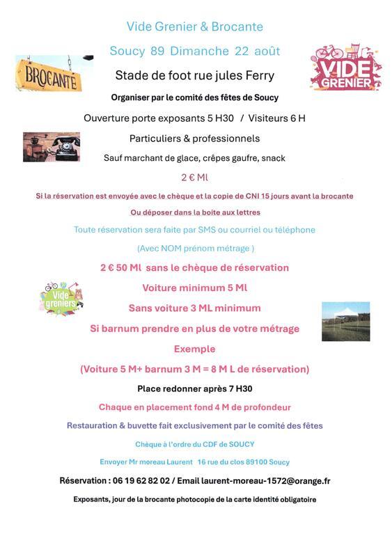 Grand vide grenier et brocante