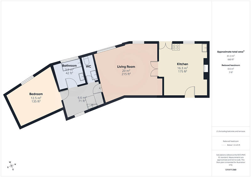 Maison - 48 m² - 3 pièces