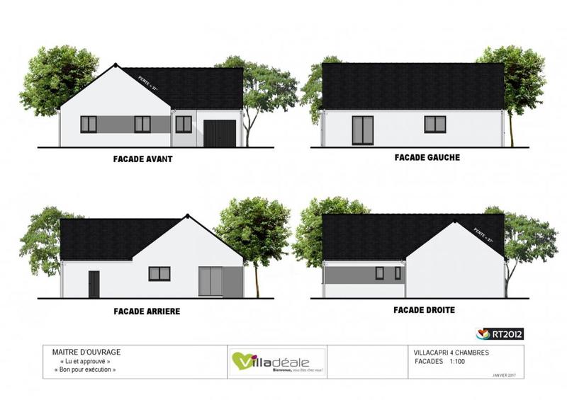 Maison - 105 m² - 6 pièces