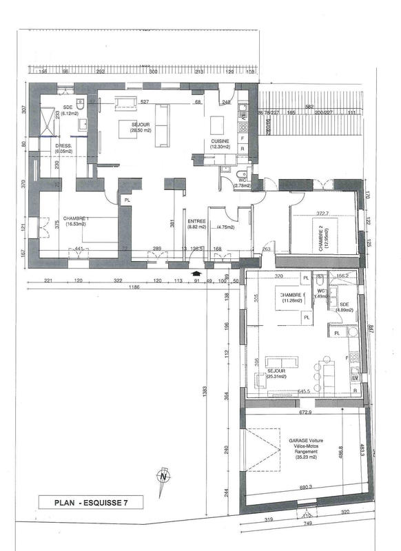Maison - 160 m² - 7 pièces