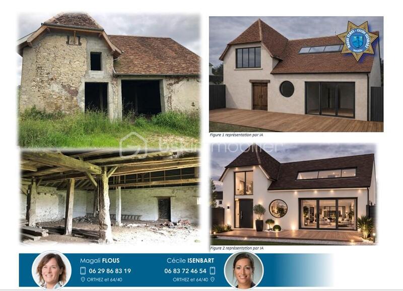 Maison - 120 m² - 2 pièces