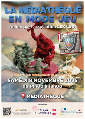 La médiathèque en mode jeu