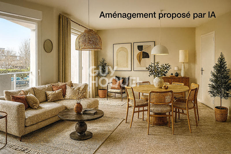 Appartement - 45 m² - 2 pièces